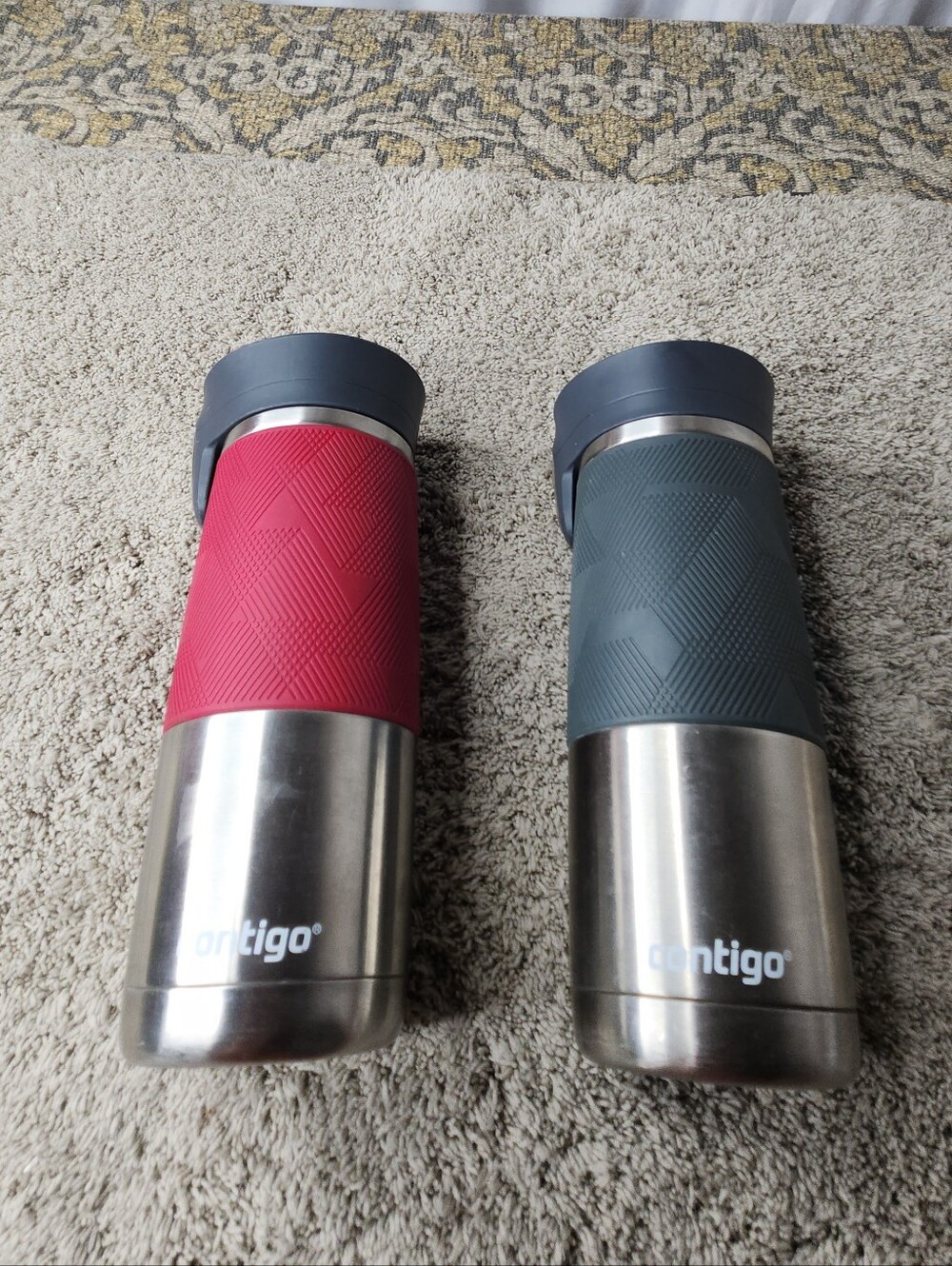 Contigo - Set Of 2 Insulated Staonless Steel Jugs - 16 Oz Each